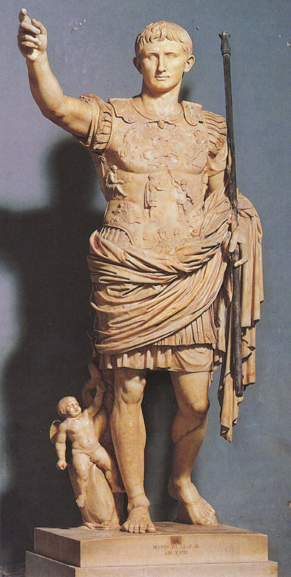 Statue des Kaiser Augustus (Prima Porta)